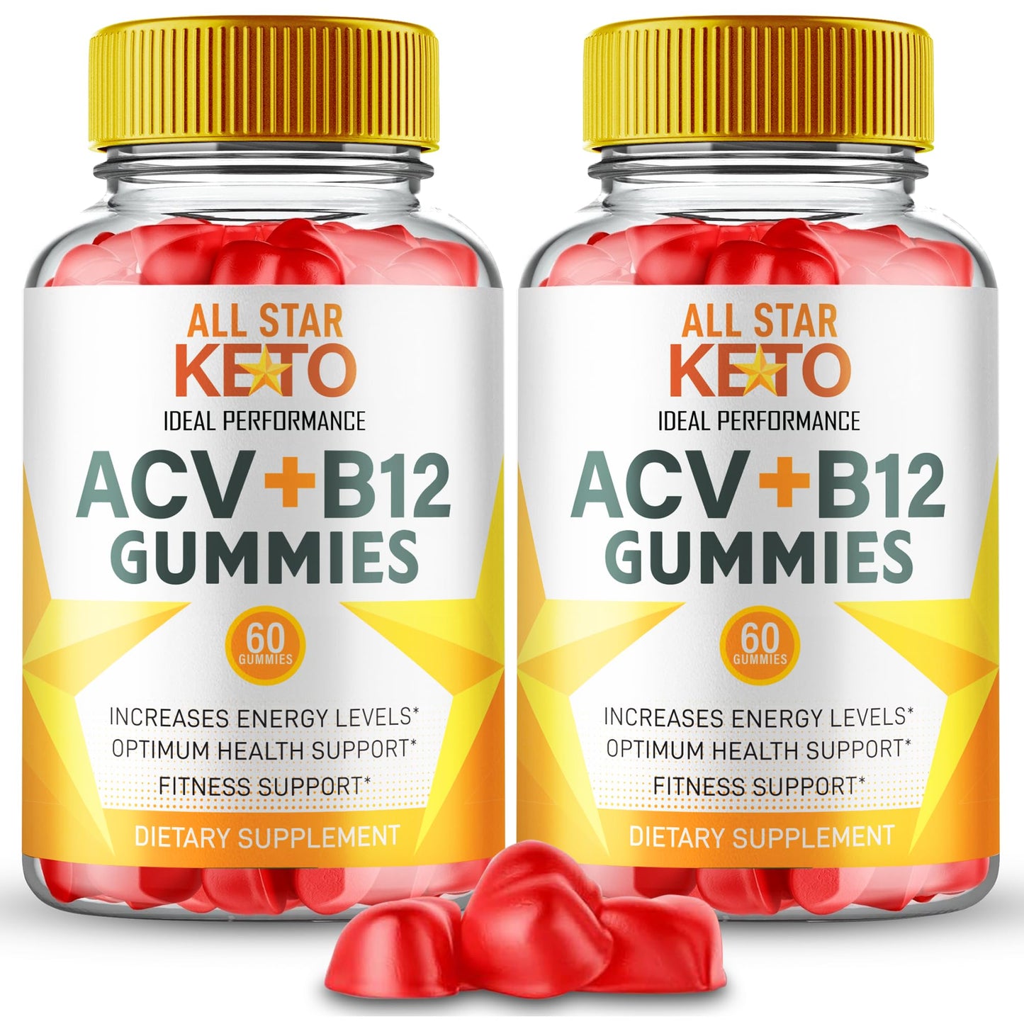 All Star Keto Gummies – Maximum Strength Keto+ACV Gummy (2 Pack)