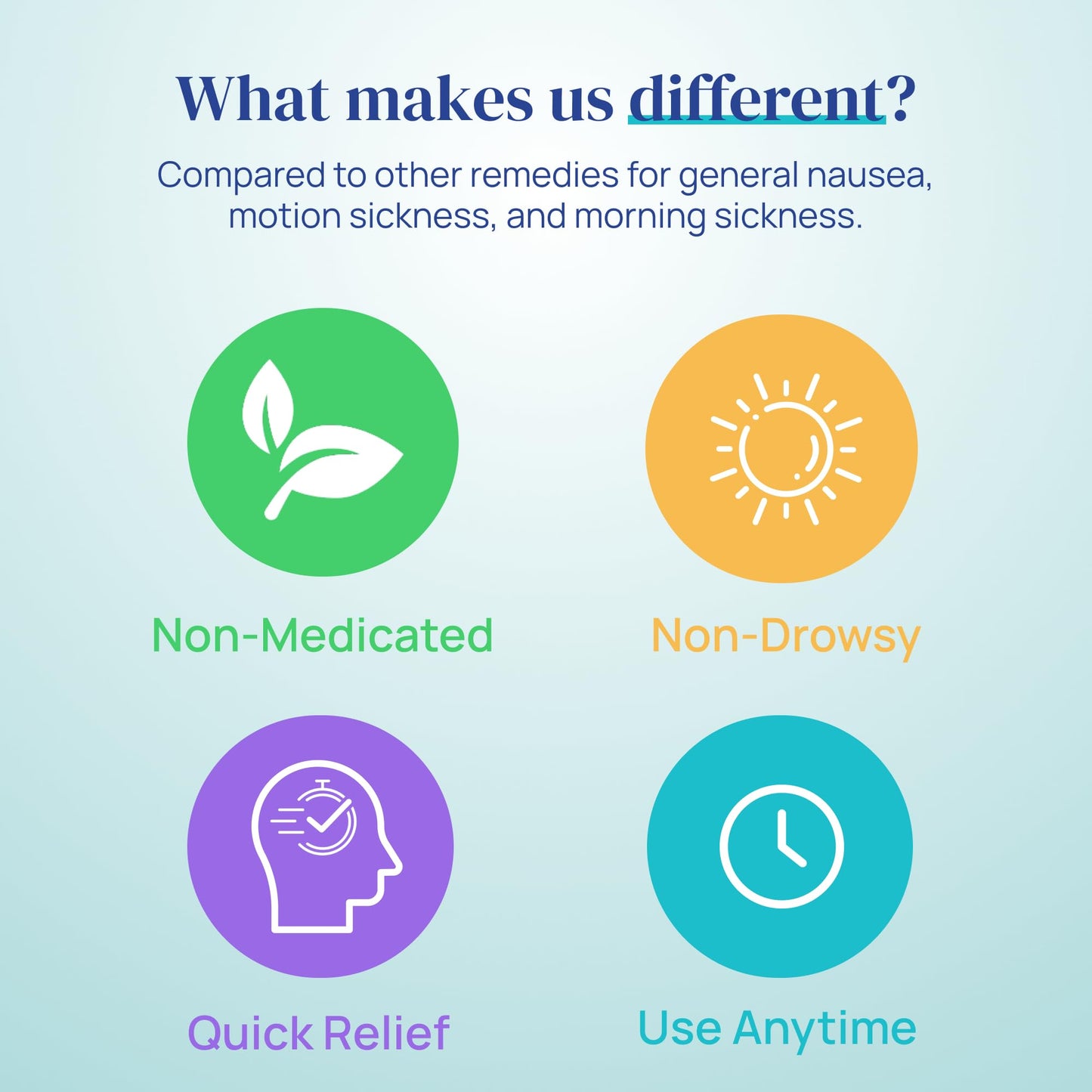 Allclair Nausea Relief Inhaler - Natural, Drug-Free, Non-Drowsy, Portable (Pack of 2)
