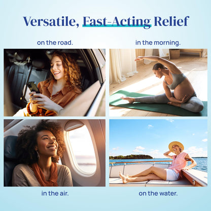 Allclair Nausea Relief Inhaler - Natural, Drug-Free, Non-Drowsy, Portable (Pack of 2)