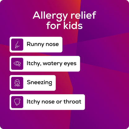 Allegra Children's 12-Hour Allergy Relief Liquid Berry 4 oz | Non-Drowsy