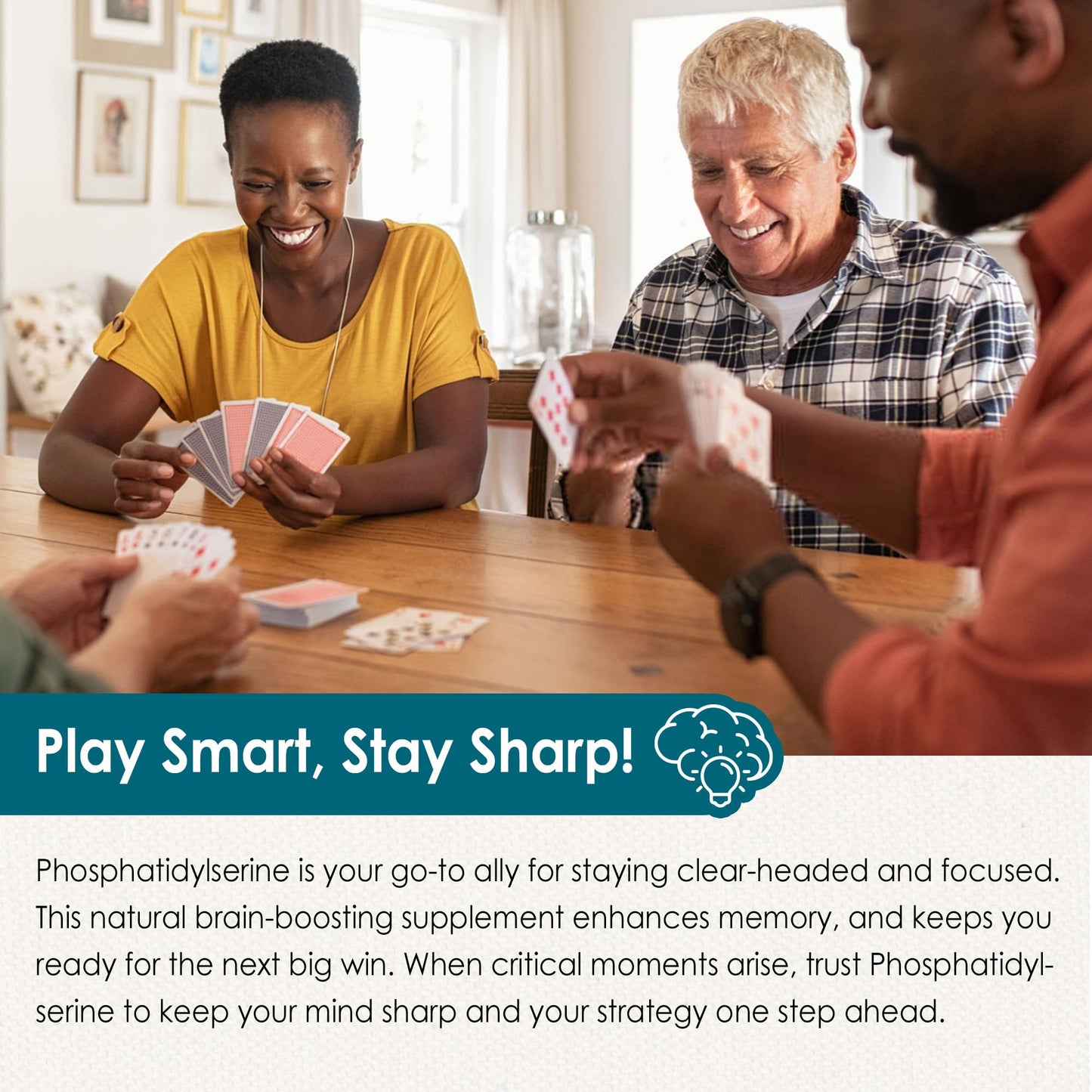 Phosphatidylserine Nootropic Gummies – Focus & Energy (60 Ct)