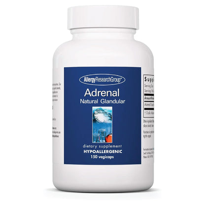 Allergy Research Group Adrenal Support - Adrenal Glandular Supplement for Men & Women (150 Count)