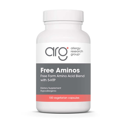 Allergy Research Group Free Aminos – Lean Muscle Support (Vegetarian Capsules) - 100 Count BritishVita | Premium UK Vitamins & Wellness Supplements