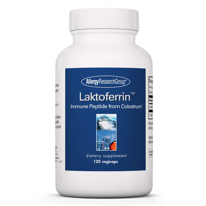Allergy Research Group Lactoferrin Supplement 350mg - Bovine Colostrum, Immune Support, Iron Transport | Vegicaps 120 Count