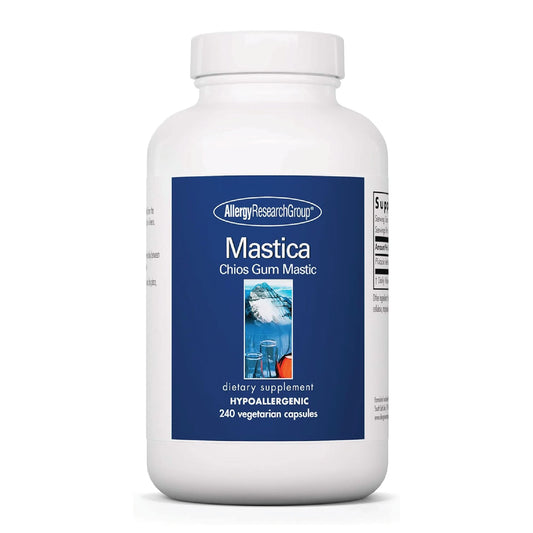 Allergy Research Group Mastica - Mastic Gum Capsules for Digestive Health - 240 Count BritishVita | Premium UK Vitamins & Wellness Supplements