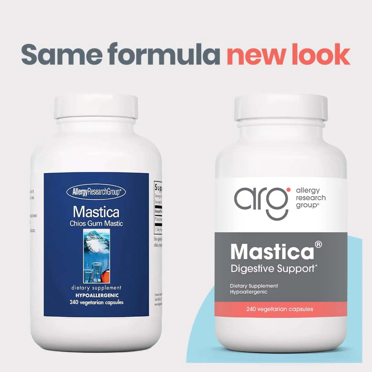 Allergy Research Group Mastica - Mastic Gum Capsules for Digestive Health - 240 Count BritishVita | Premium UK Vitamins & Wellness Supplements