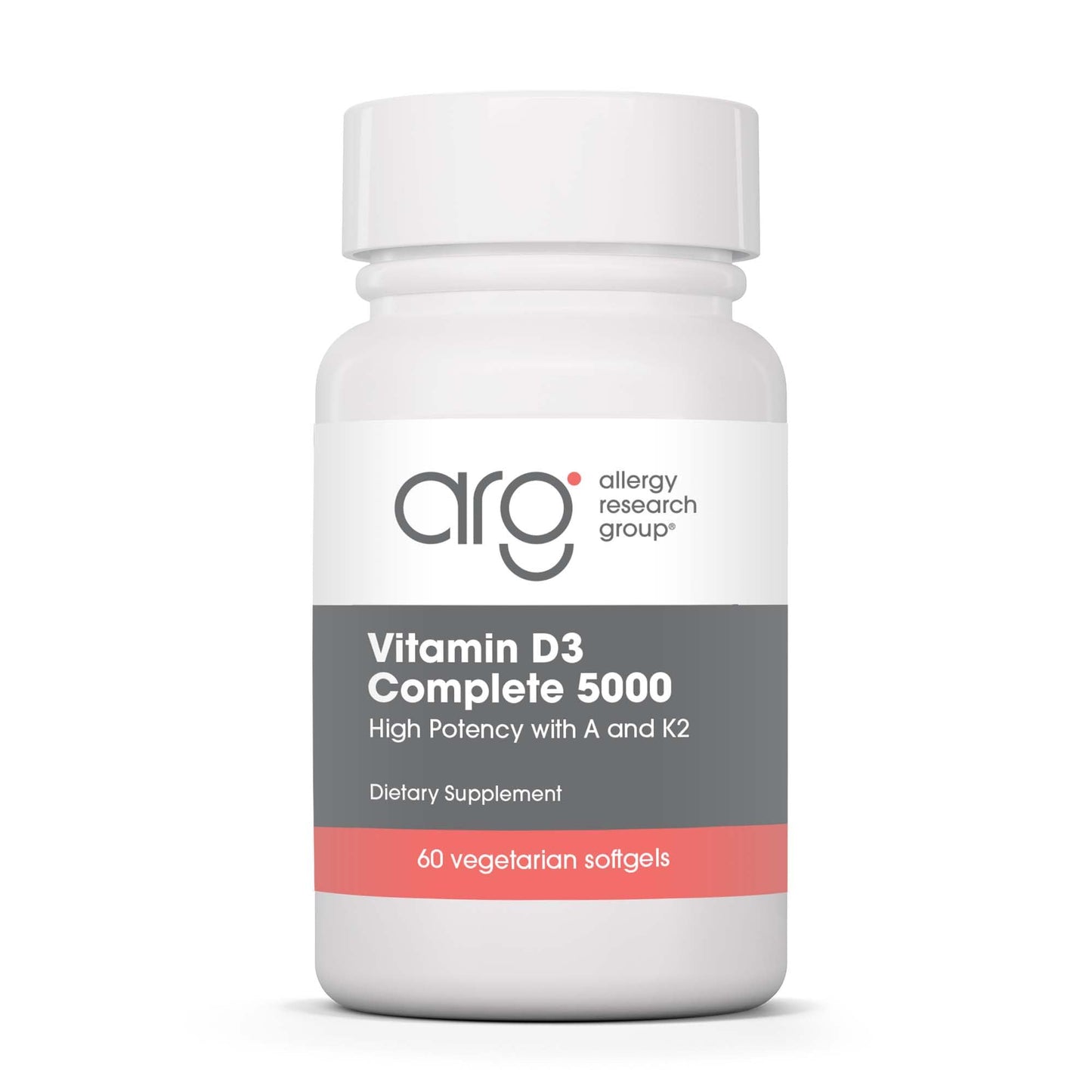 Allergy Research Group Vitamin D3 Complete 5000 IU | D3 & K2