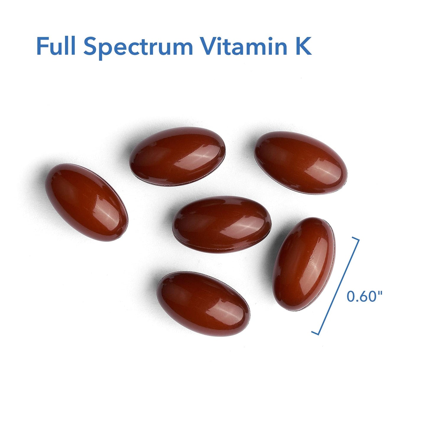 Allergy Research Group Full Spectrum Vitamin K - K1 & K2 (MK-4/MK-7), D3 & A - 90 Count