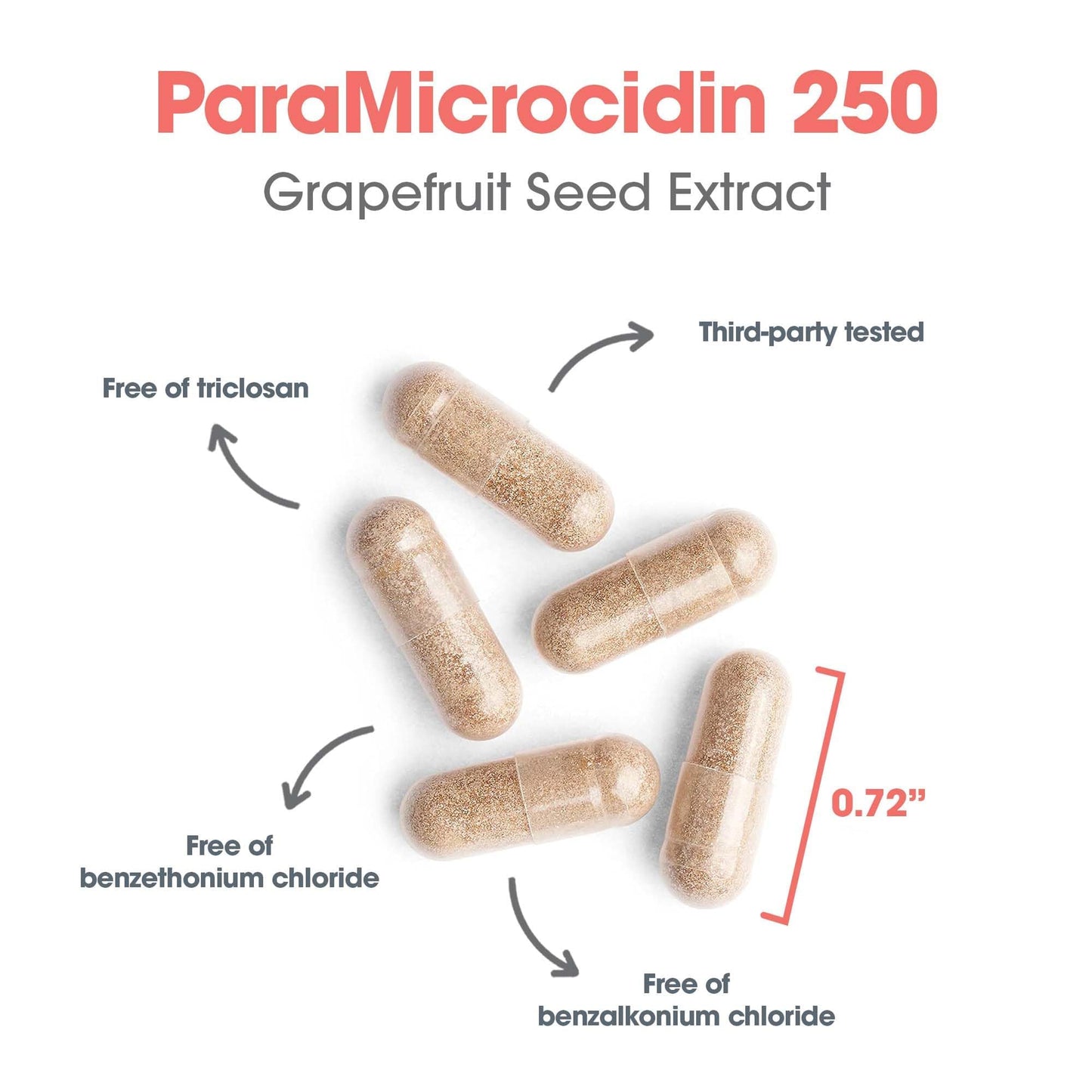 ParaMicrocidin 125 – Grapefruit Seed Extract 250mg | Allergy Research Group