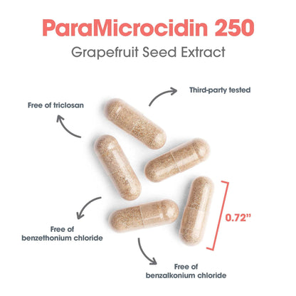 ParaMicrocidin 125 – Grapefruit Seed Extract 250mg | Allergy Research Group