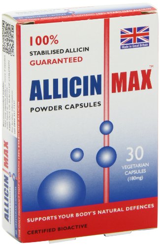Allicin Max 30 Veg Caps | Garlic Allicin Supplement