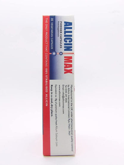 Allicin Max 30 Veg Caps (Pack of 2x60) – Stabilised Allicin Supplement