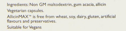 Allicin Max 100% Pure Allicin - 30 Veg Capsules