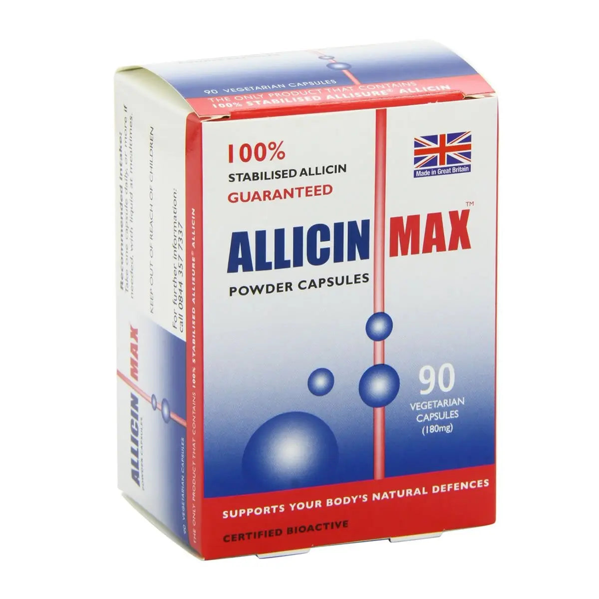 Allicin Max 90's 2 Pack Bundle | Allicin Max BritishVita | Premium UK Vitamins & Wellness Supplements