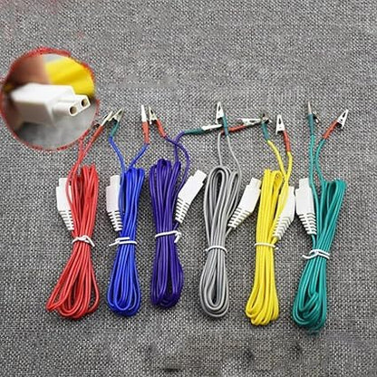 Alligator Clip Cable Output Line for KWD-808I Acupuncture Pulse Physiotherapy