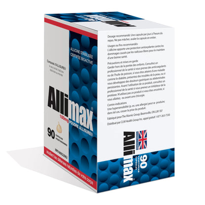 ALLIMAX 180mg 90 Capsules | Stabilized Allicin Garlic for Immune Support BritishVita | Premium UK Vitamins & Wellness Supplements