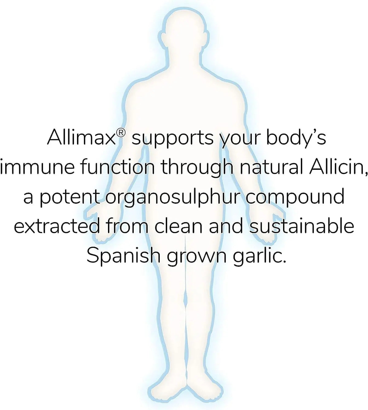 ALLIMAX 180mg 90 Capsules | Stabilized Allicin Garlic for Immune Support BritishVita | Premium UK Vitamins & Wellness Supplements