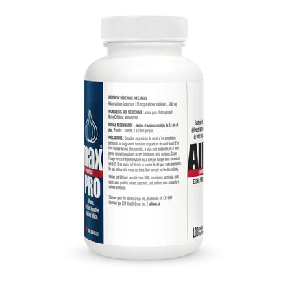 Allimax Pro Practitioner Strength 450 mg Allicin from Garlic | 100 Vegetarian Capsules BritishVita | Premium UK Vitamins & Wellness Supplements
