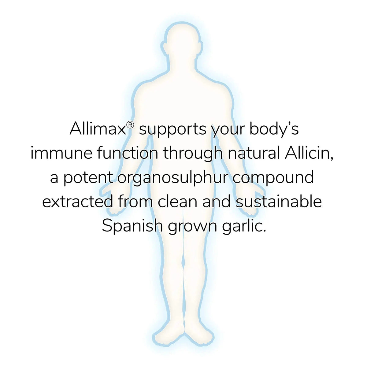 Allimax Pro Practitioner Strength 450 mg Allicin from Garlic | 100 Vegetarian Capsules BritishVita | Premium UK Vitamins & Wellness Supplements
