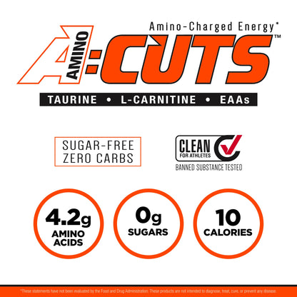 ALLMAX A:CUTS Amino-Charged Energy Drink Cotton Candy - 210 g | 30 Servings