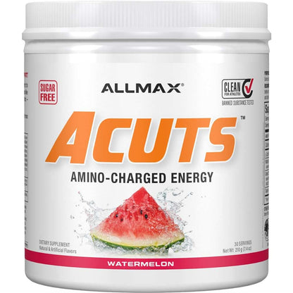 ALLMAX A:CUTS Watermelon Amino-Charged Energy Drink — 210 g, 30 Servings