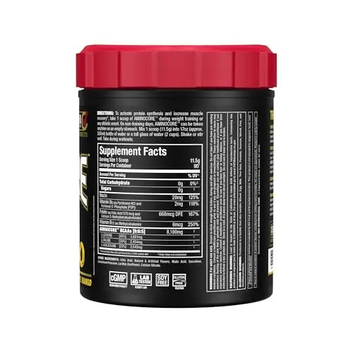 ALLMAX AMINOCORE BCAA Pineapple Mango – 945 g, 90 Servings, Sugar Free | No Fillers BritishVita | Premium UK Vitamins & Wellness Supplements