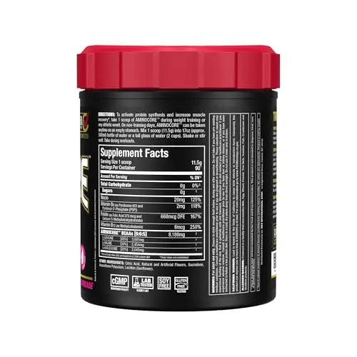 ALLMAX AminoCORE BCAA Pink Lemonade – 945 g, 90 Servings, 8.18 g BCAAs per Serving, Sugar Free, with B Vitamins BritishVita | Premium UK Vitamins & Wellness Supplements