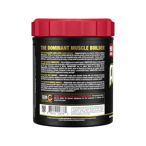 ALLMAX AminoCORE BCAA Pink Lemonade – 945 g, 90 Servings, 8.18 g BCAAs per Serving, Sugar Free, with B Vitamins BritishVita | Premium UK Vitamins & Wellness Supplements
