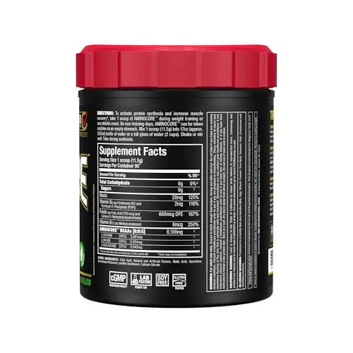 ALLMAX AMINOCORE BCAA Powder – Watermelon, 8,180 mg BCAAs, 945 g BritishVita | Premium UK Vitamins & Wellness Supplements