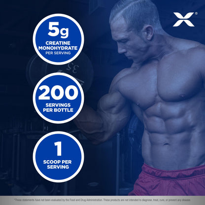 ALLMAX Essentials CREATINE 1000 g Powder – Improves Performance, 200 Servings, Vegan & Gluten Free
