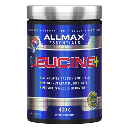 ALLMAX Leucine 400 g | Stimulates Protein Synthesis & Lean Muscle Recovery | 80 Servings