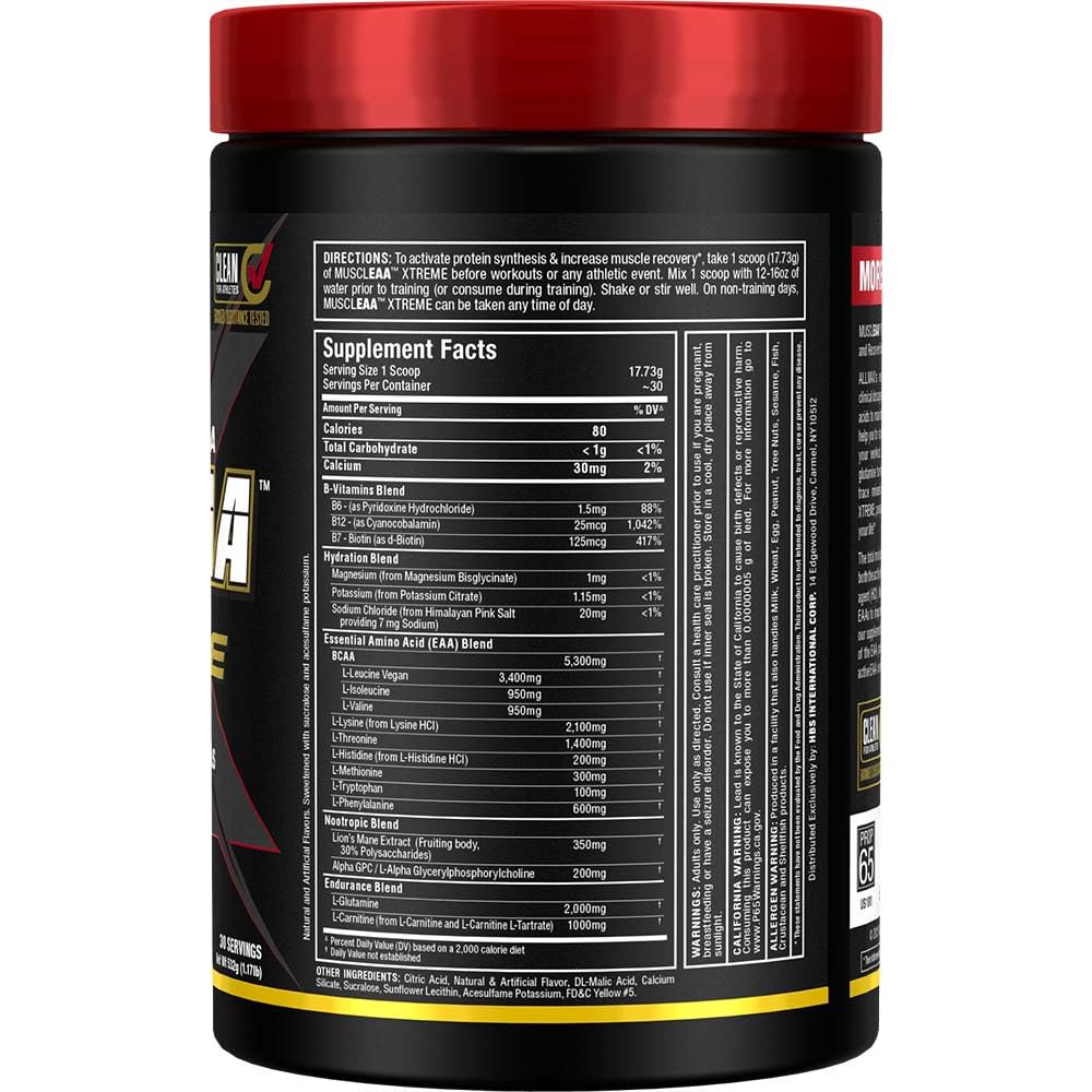 ALLMAX MUSCLEAA XTREME Pina Colada – 532 g Powder | EAAs, BCAAs & Hydration | Up to 30 Servings