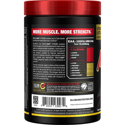ALLMAX MUSCLEAA XTREME Pina Colada – 532 g Powder | EAAs, BCAAs & Hydration | Up to 30 Servings