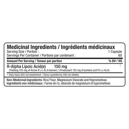 ALLMAX R+ALA - 60 Capsules | Powerful Antioxidant & Nutrient Delivery