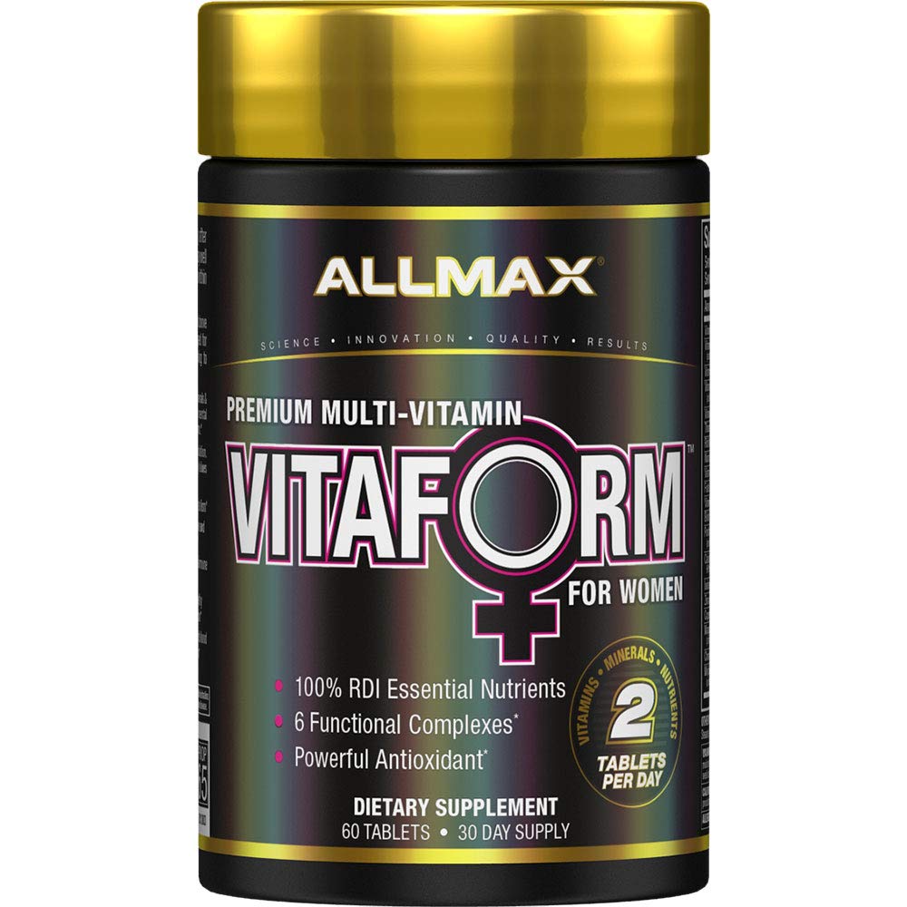ALLMAX VITAFORM – Premium Multivitamin for Women (60 Tabs, 30 Servings)