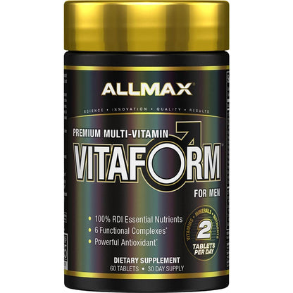 AllMax Vitaform Multi-Vitamin for Men, 60 Tablets