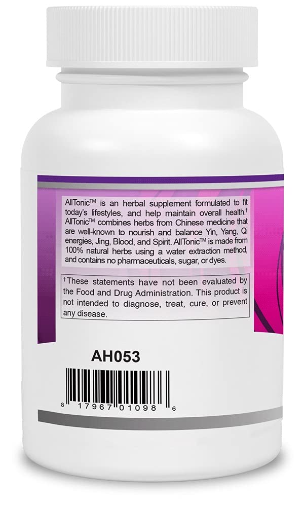 AllTonic Capsules 80 Veggie Capsules – Pack of 2 | ActiveHerb