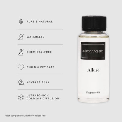 Allure 120mL | Luxury Scent Diffuser Oil for Hotels