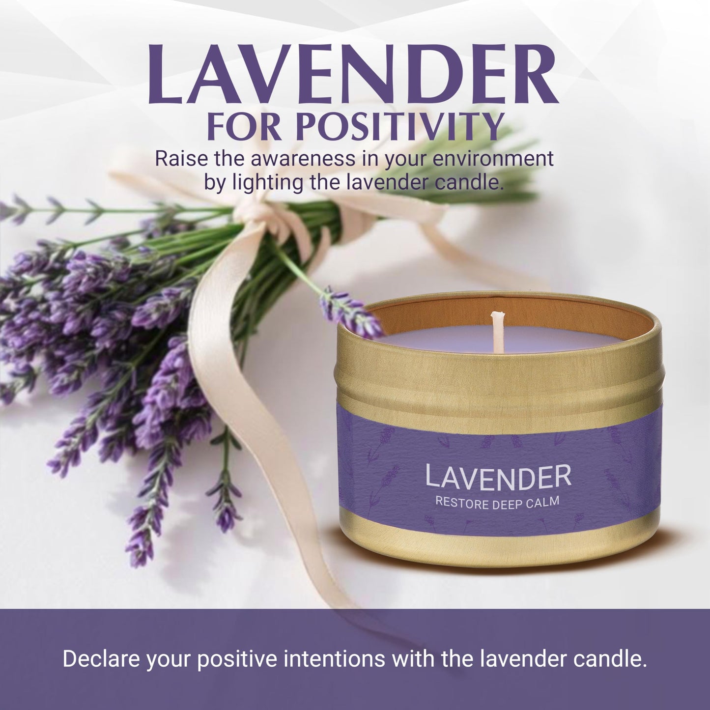 Almeara Sage & Lavender Candle Set – 2x3.7oz 100% Soy Wax