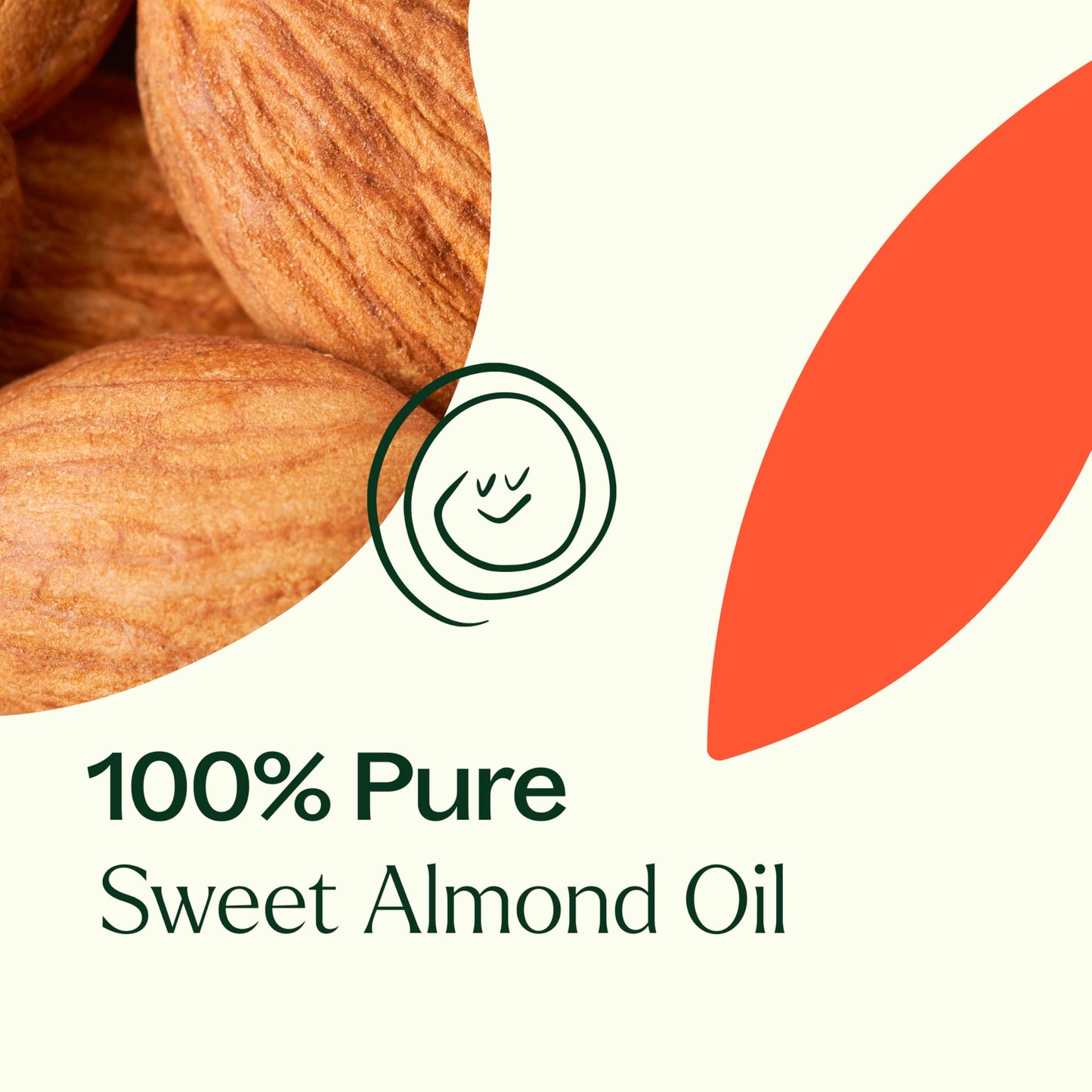 Plant Therapy Sweet Almond Oil 4 oz - 100% Pure Cold-Pressed (Made in USA) for Skin, Hair & Baby