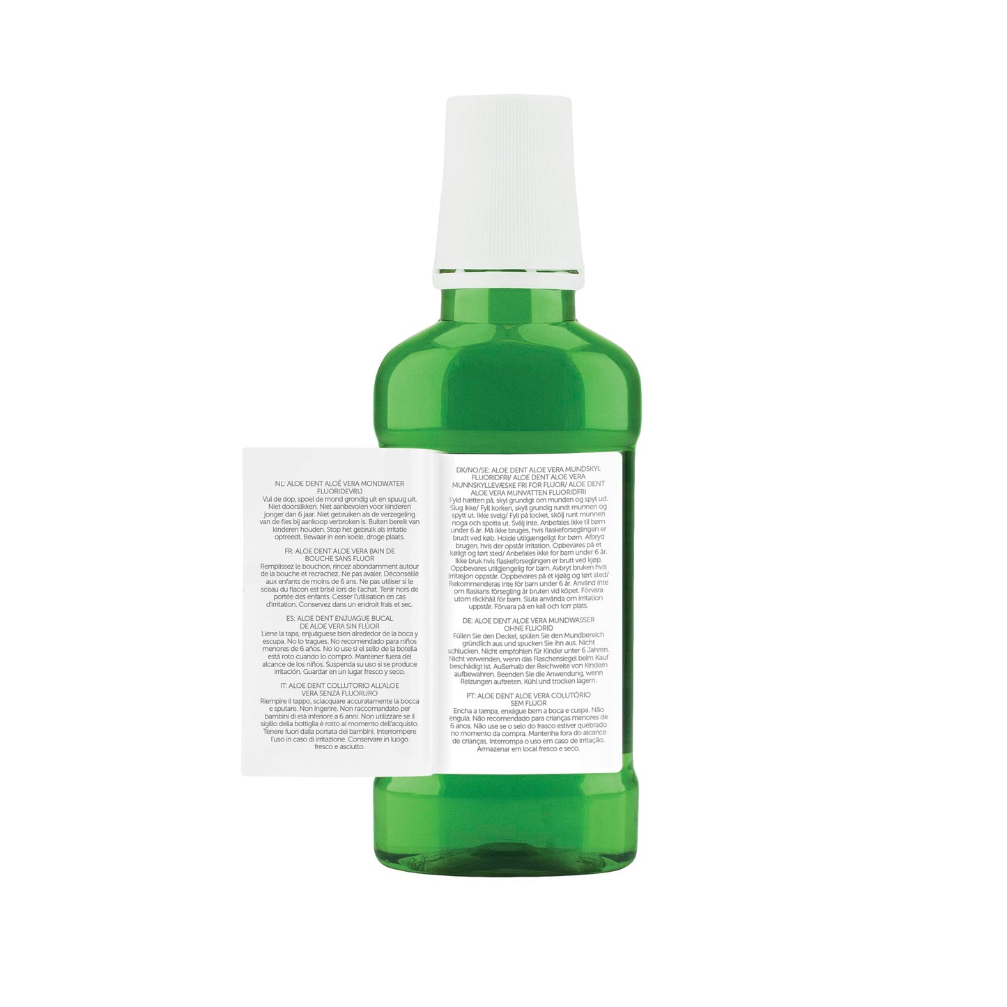 Aloe Dent Natural Mouthwash Aloe Vera 250ml - Alcohol-Free & Minty Fresh