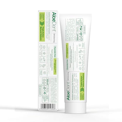 Aloe Dent Whitening Aloe Vera Toothpaste 100ml | Bundle by Aloe Dent