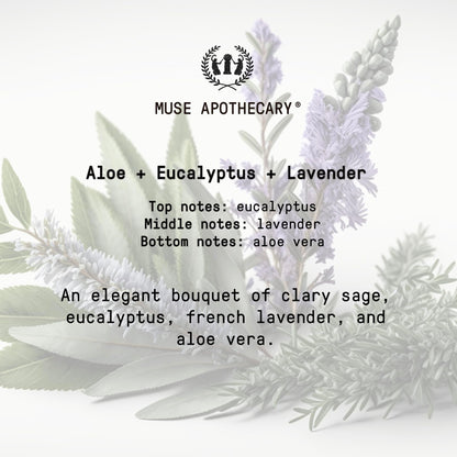 Muse Apothecary Room Ritual Room Mist - 4 oz - Aloe, Eucalyptus & Lavender