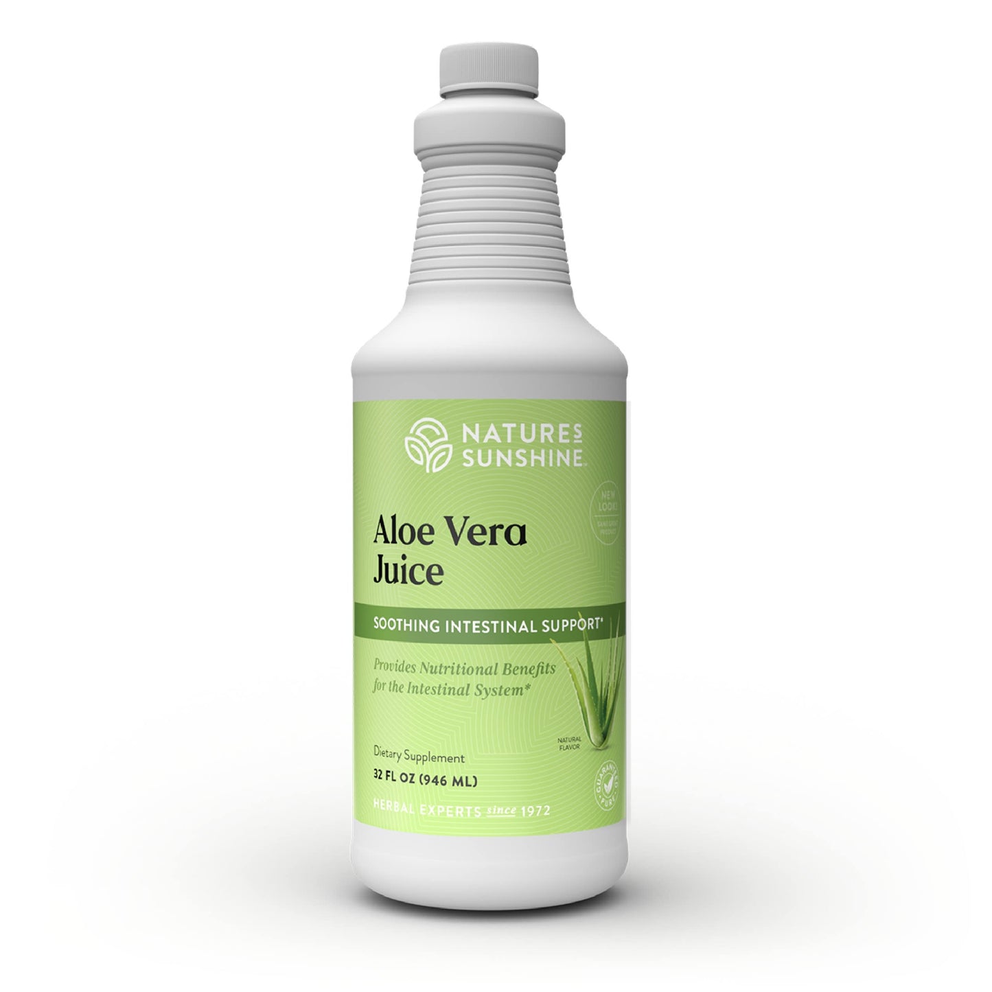 Nature's Sunshine Aloe Vera Juice 32 Fl Oz – Organic Aloe Vera
