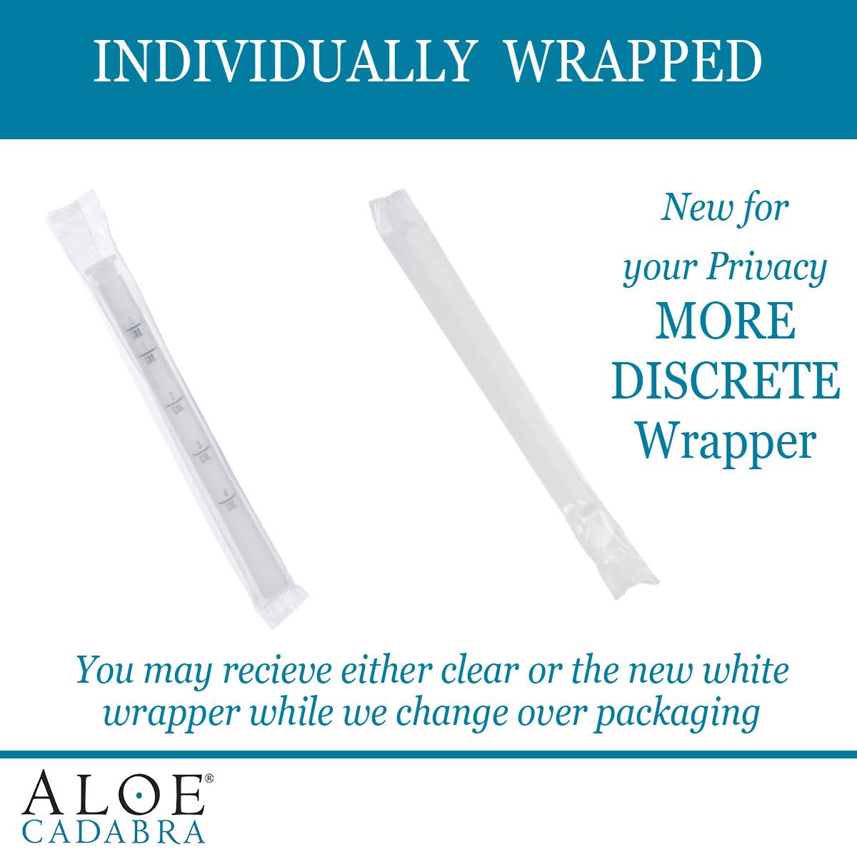 Aloe Cadabra Disposable Vaginal Applicators – 90 Pack, Hygienic, Drug-Free & Hormone-Free with Pre-Measured Dosing