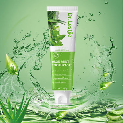 Aloevera Toothpaste Minty Flavour – Deep Cleaning, Fresh Breath, SLS Free, Non-Toxic 4.23oz (Kids Friendly)