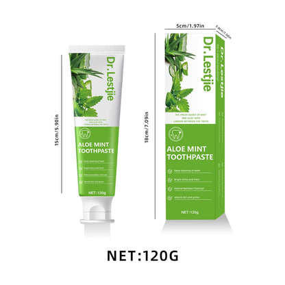 Aloevera Toothpaste Minty Flavour – Deep Cleaning, Fresh Breath, SLS Free, Non-Toxic 4.23oz (Kids Friendly)