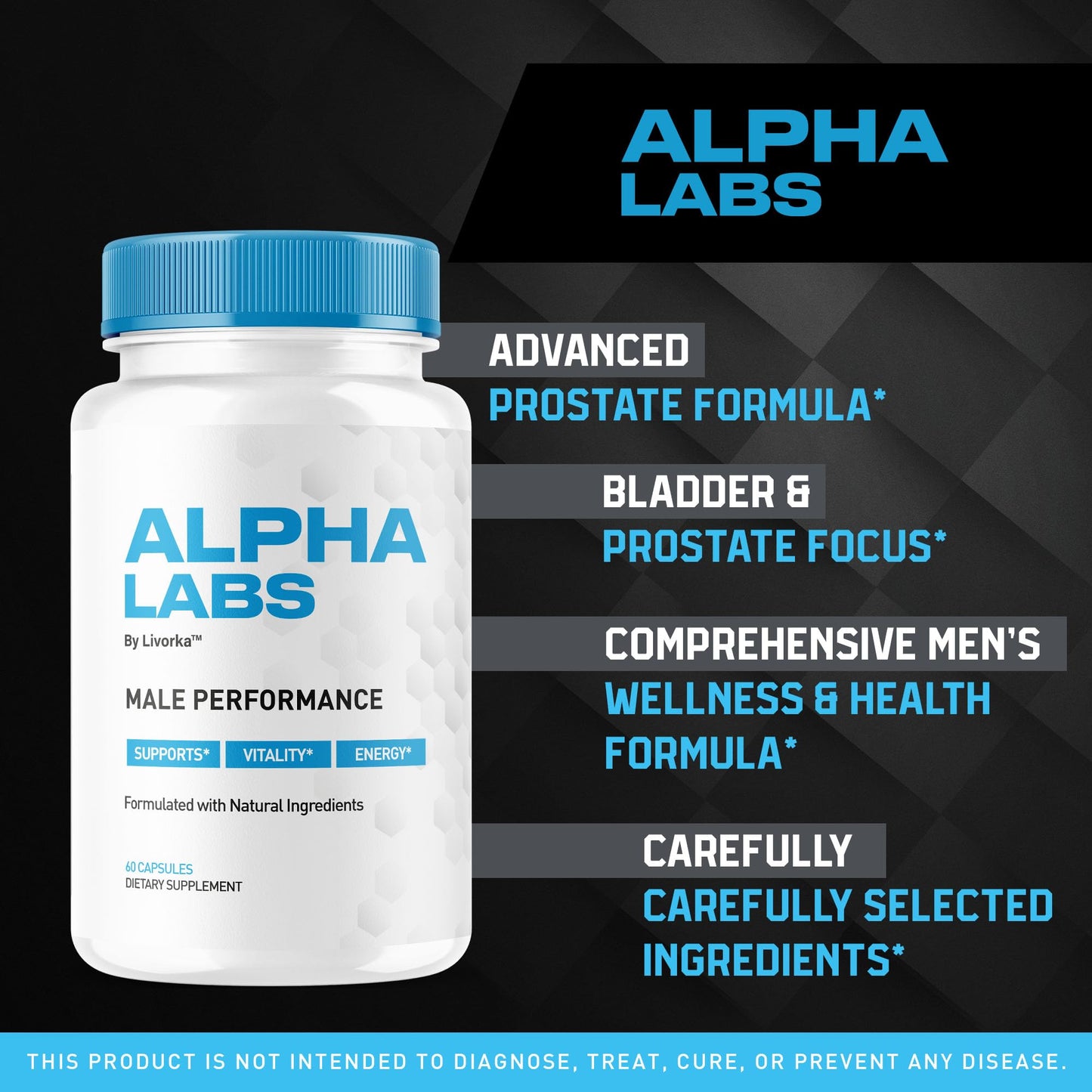 Alpha Labs Capsules | AlphaLabs, Alfa Labs, Alpha Labs Max Performance - 60 Capsules for 1 Month