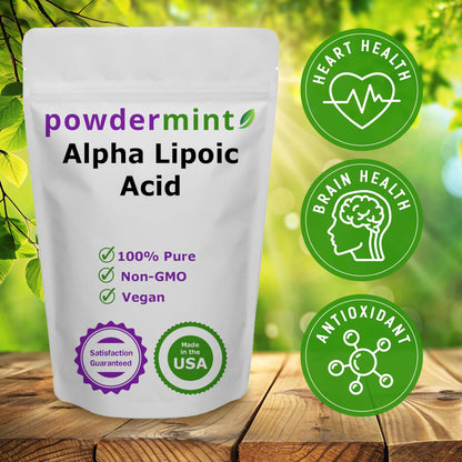 Alpha Lipoic Acid Powder RS-ALA (Pure ALA) – Antioxidant Supplement | Scoop Included | Multiple Sizes