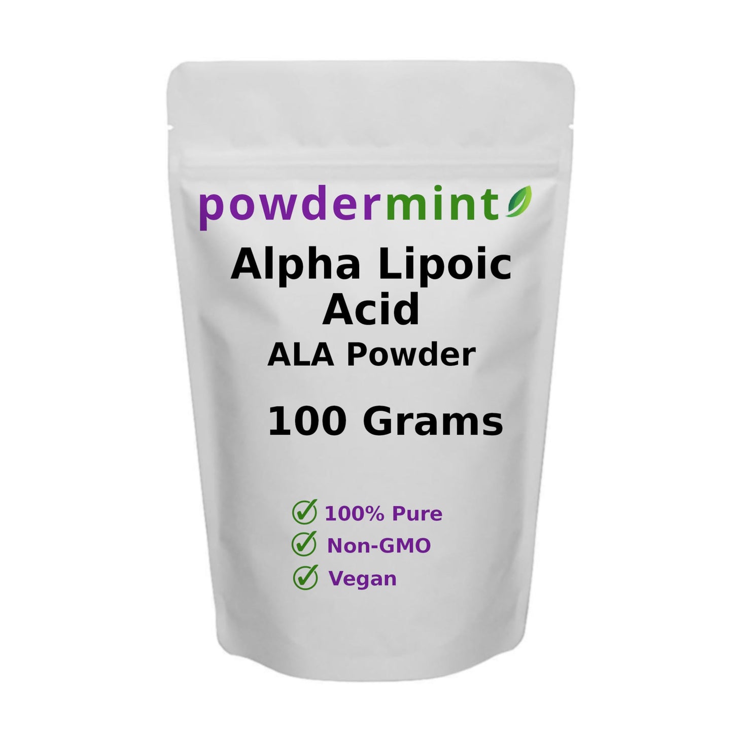 Alpha Lipoic Acid Powder RS-ALA (Pure ALA) – Antioxidant Supplement | Scoop Included | Multiple Sizes